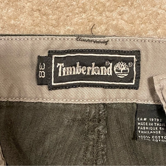 Vintage Timberland Corduroy Pants Made In 1999. 38 waist 33 inseam - Picture 3 of 7